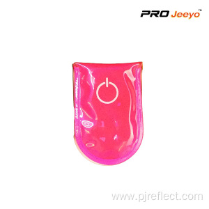 High-Vis Pink Led Shining Magnetic Clip